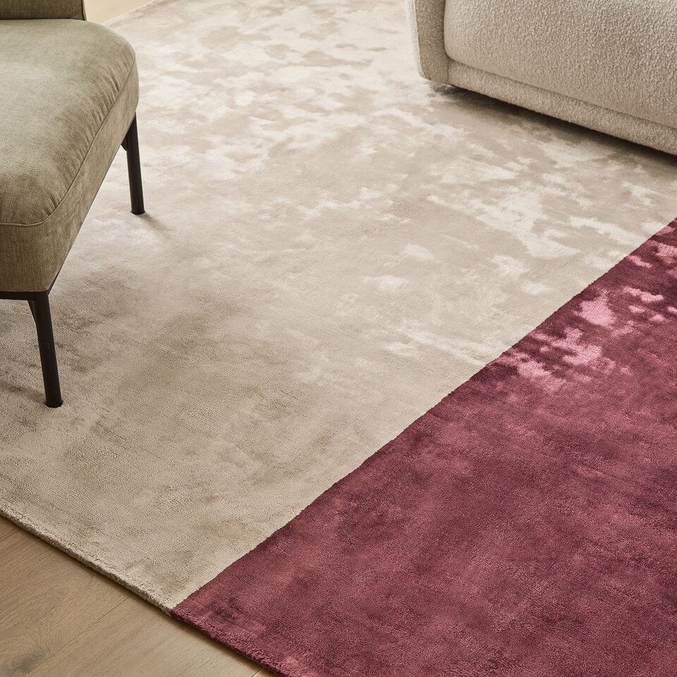 Lucent Colourblock Rug West Elm Australia